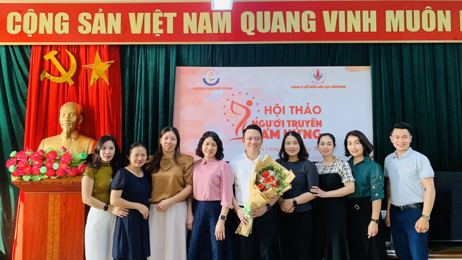 Buổi Hội thảo được tiến hành với sự đồng hành của Trung tâm giáo dục Việt Future